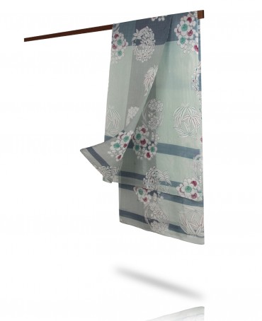 Палантин Женский SN40-JAPONAIS/BLEU